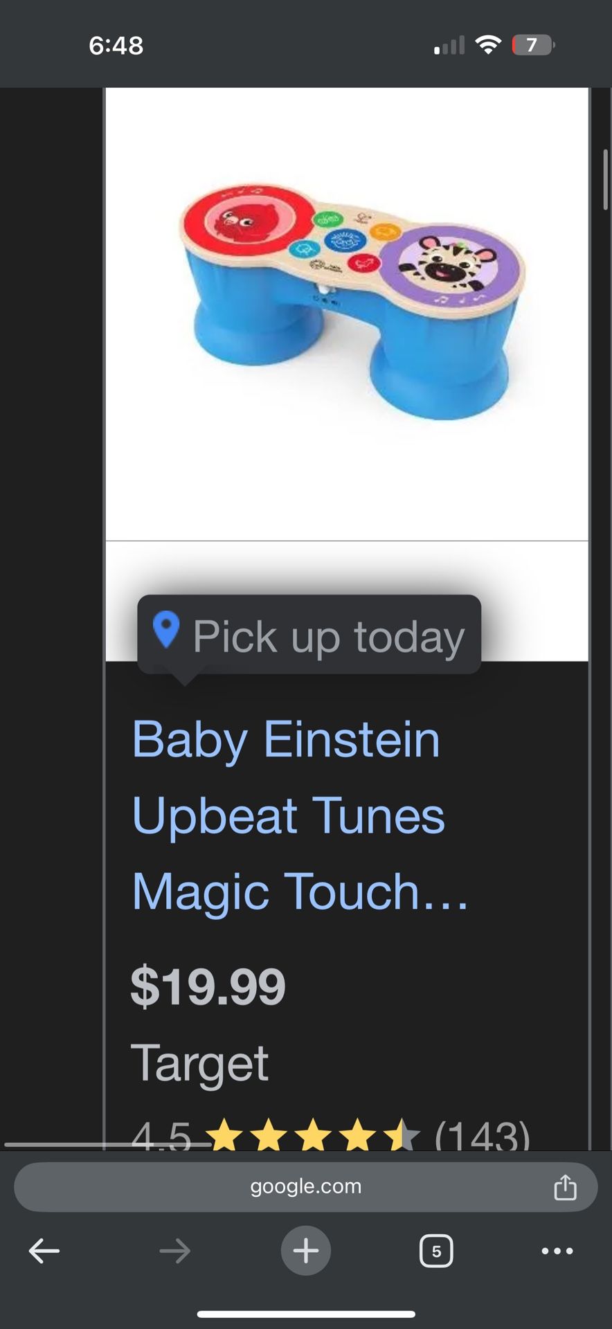 Baby Einstein Drum Toy