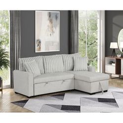 Combo: Sectional Bed+Comedor 5 Pcs + Bed Queen $10  Down 
