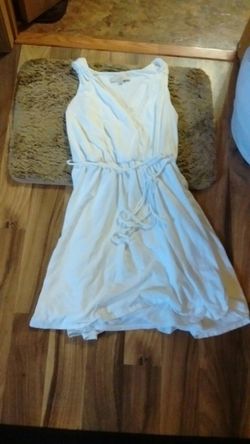 White summer dress