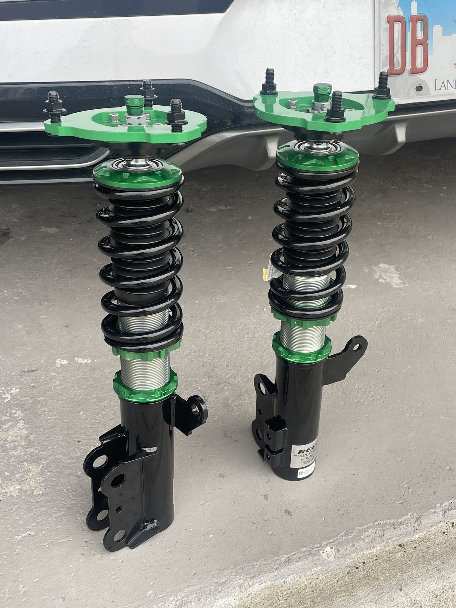 Rev9 Hyperstreet Coilovers W/camber plate For FWD 21-24 Kia K5 or 20-24 Hyundai Sonata