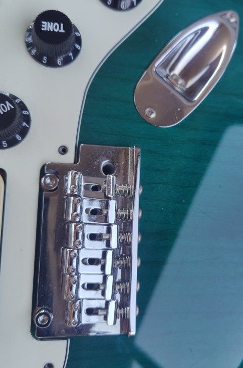 Strat Tremolo/Jack Plate