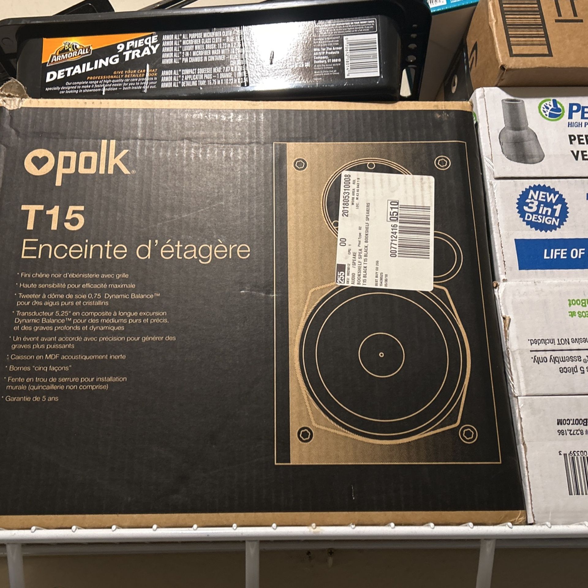 Polk-T15 Bookshelf Speakers