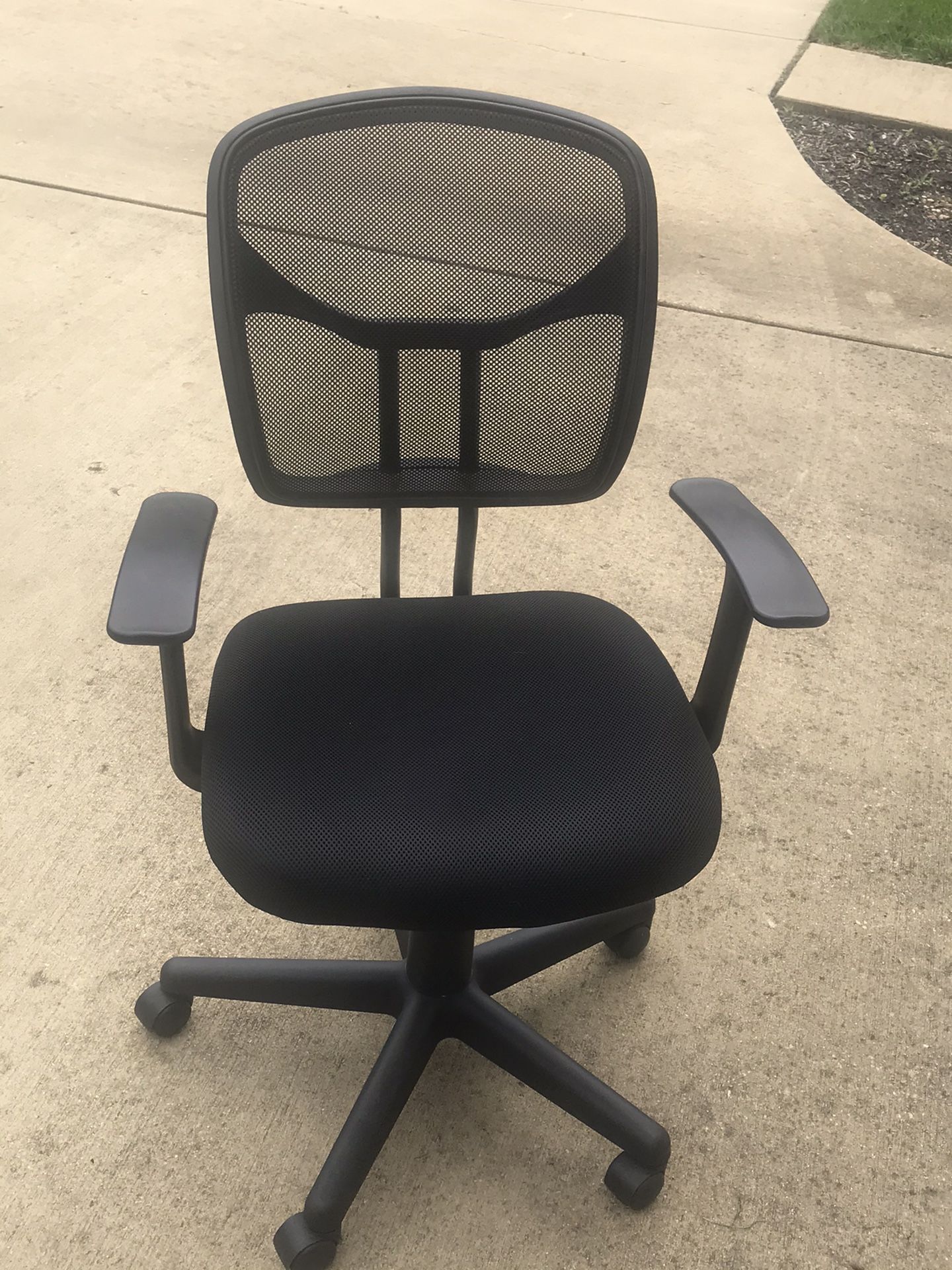 1 Black Odelle Office Chair