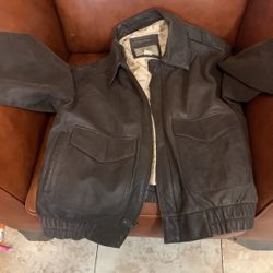 Mens (M) Leather jacket