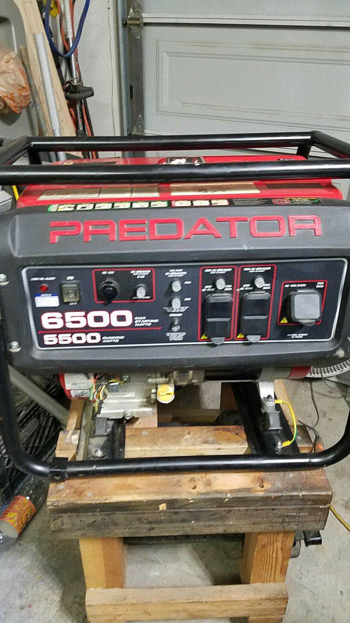 Generator predator 6500