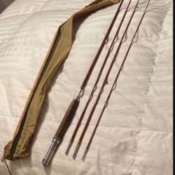 Vintage J C Higgins Model 3027 Bamboo Combo Rod