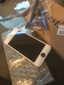 iPhone screen