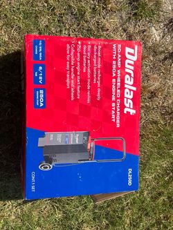 Duralast 50-Amp Wheeled Battery Charger DL250D