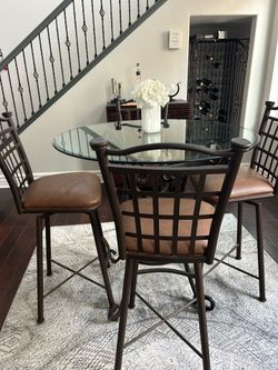 High top table 4 stools