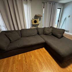 Dark gray Sectional 