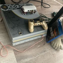 Limited Edition PS4 Pro One Controller One Game Black Ops 6