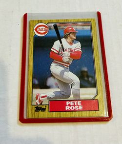 1987 Topps PETE ROSE