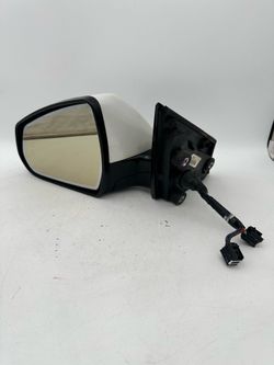 2010 - 2016 Cadillac SRX pearl white Left Driver Side Power OEM Fold Door Mirror LH