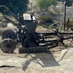 Vintage Antique Yard Art