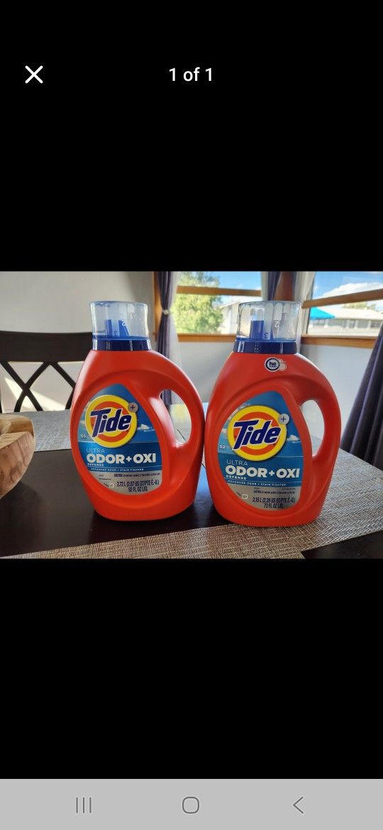 Tide+ Ultra Oxi Liquid Laundry Detergent