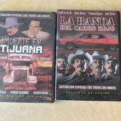 2 Rare Spanish DVD Mario Almada Featuring Los Tigres Del Norte 