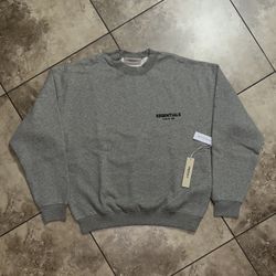Fear of God Essentials Crewneck (FW22) Dark Oatmeal Size Large