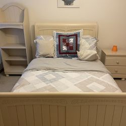 5 Piece Full Bedset Solid Wood