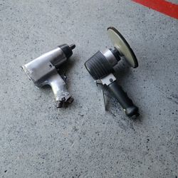 Disc Sander And Air Gun Both Hydraulic Air Compressed Selling Both Of Them For $30 Firm