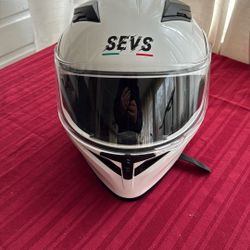 Sevs Motor Cycle Helmet. 