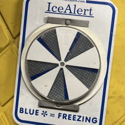 Ice Alerts Street Sign 