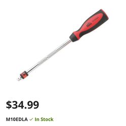 Mac Tools 1/4" Drive Locking Hand-Drive Extension - 10"