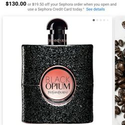 YSL Black Opium Perfume