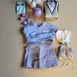 Retired American Girl Today 2003 Bowling Party Outfit for doll
