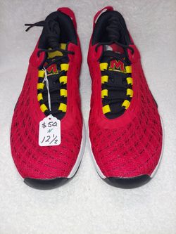 Under Armour University Of Maryland Size 12 1/