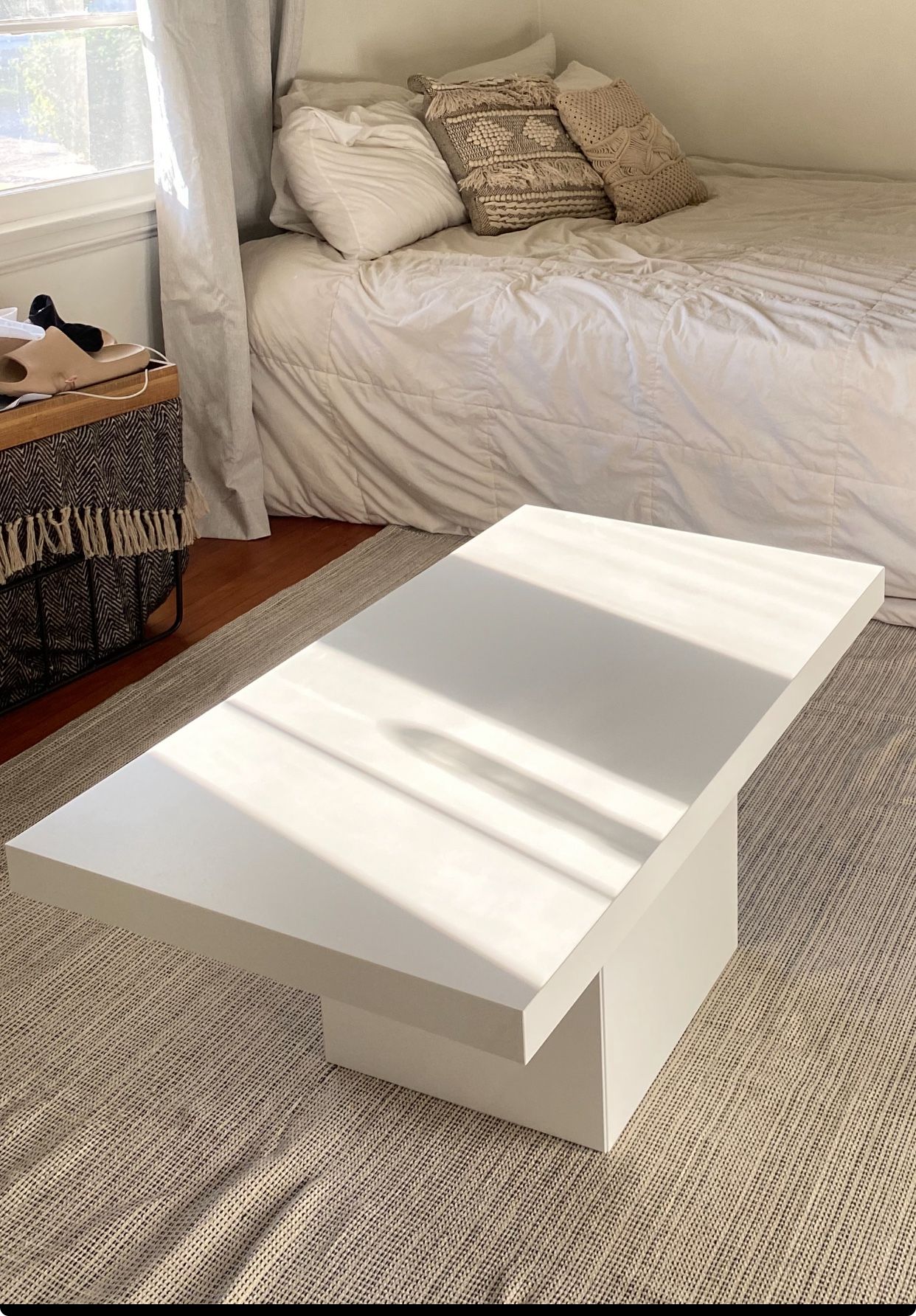 White Coffee Table