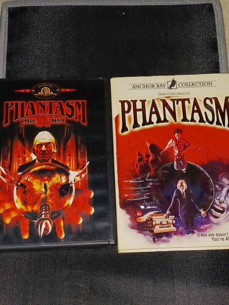 Phantasm and Phantasm Oblivion DVDs