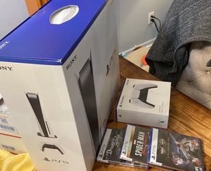 Brand New Sony Huge Disc Version Games + Controller