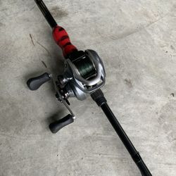 JB Custom Rods Queen Snake Spiral Rod 7’6 with Shimano Curado $150