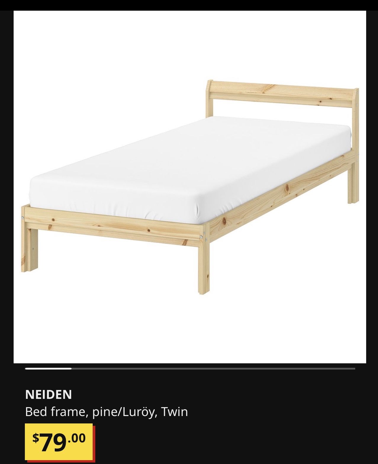 Twin Bed
