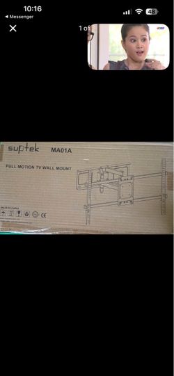 Suptek MA01A Full Motion TV Wall Mount.