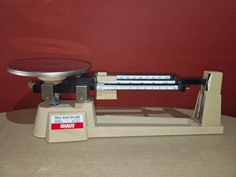 Ohaus triple beam balance scale 800 series
