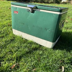 Old School Coleman Cooler