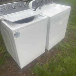  Nice And Clean Washer In Dryer Electric Whirlpool 