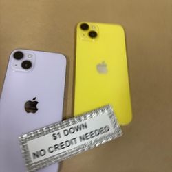 Apple IPhone 14 Plus 5G - Only $1 Today Pay The Rest Later! 