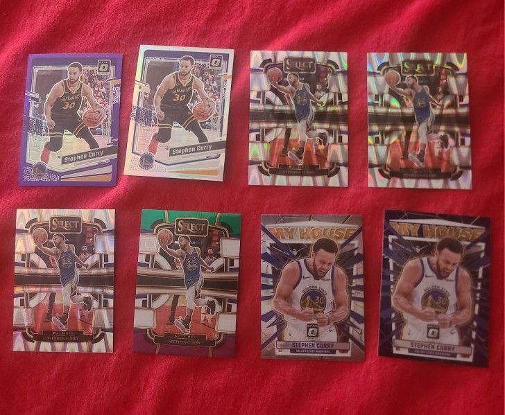 Stephen Curry Basketball Card Lot