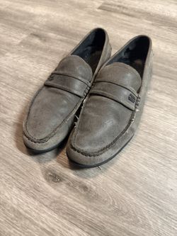 Gravis Dylan Rieder Suede Loafers Slip-On Raven Shoes Mens 10.5 Rare Skate Taupe