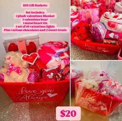 Valentine’s Day Gift Sets And Baskets 🥰