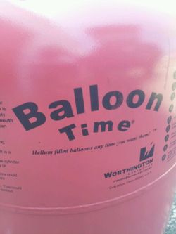 Balloon time helium tank KIT