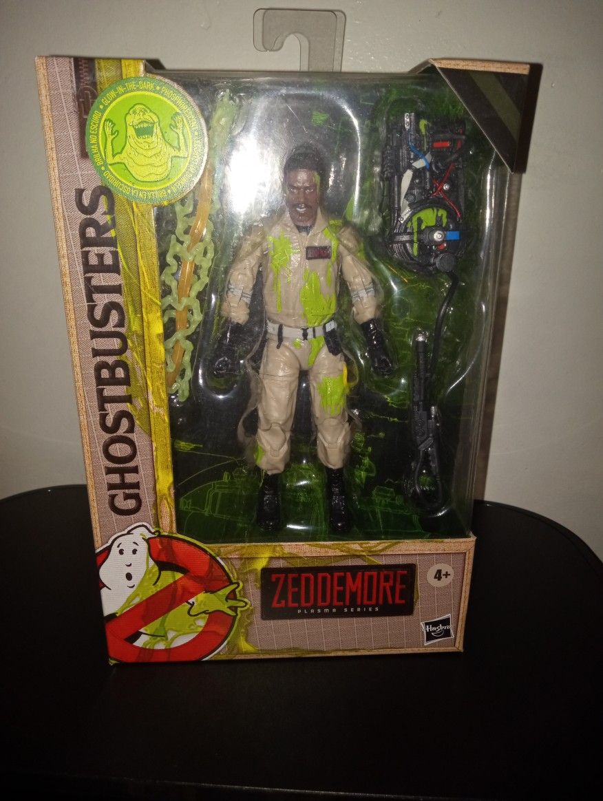 Hasbro Ghostbusters Plasma Series Winston Zeddemore Glow in the Dark Figure