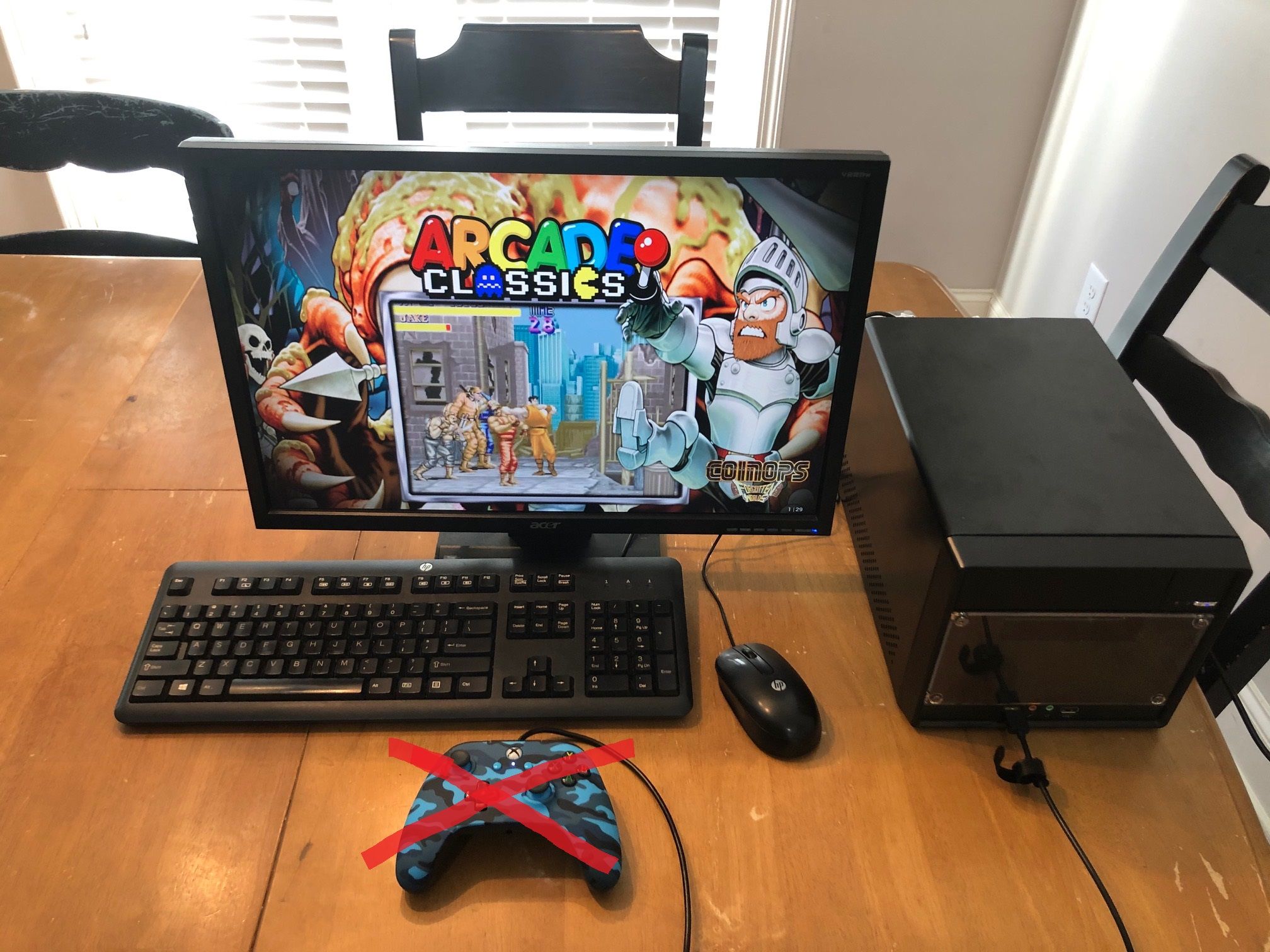 Windows 10 Pro PC with massive arcade and game console collection. Intel i5, 8GB RAM, 1 TB HDD