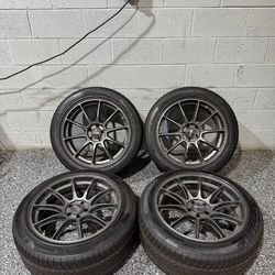 OZ Racing Hyper GT 20" Staggered Tesla Model X Rims Set of 4 21x9.5 21x10.5