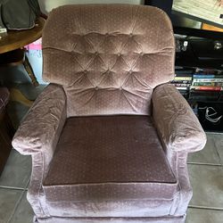 Vintage La-Z-Boy Rocking / Swivel Chair 