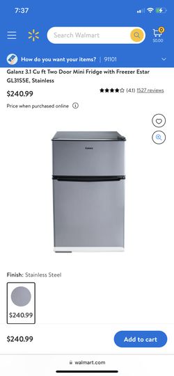 Galanz 3.1 Cu Ft Mini Fridge