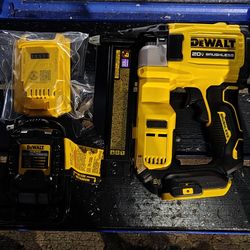 ATOMIC 20V MAX Lithium Ion Cordless 23 Gauge Pin Nailer Kit with 2.0Ah Battery and Charger