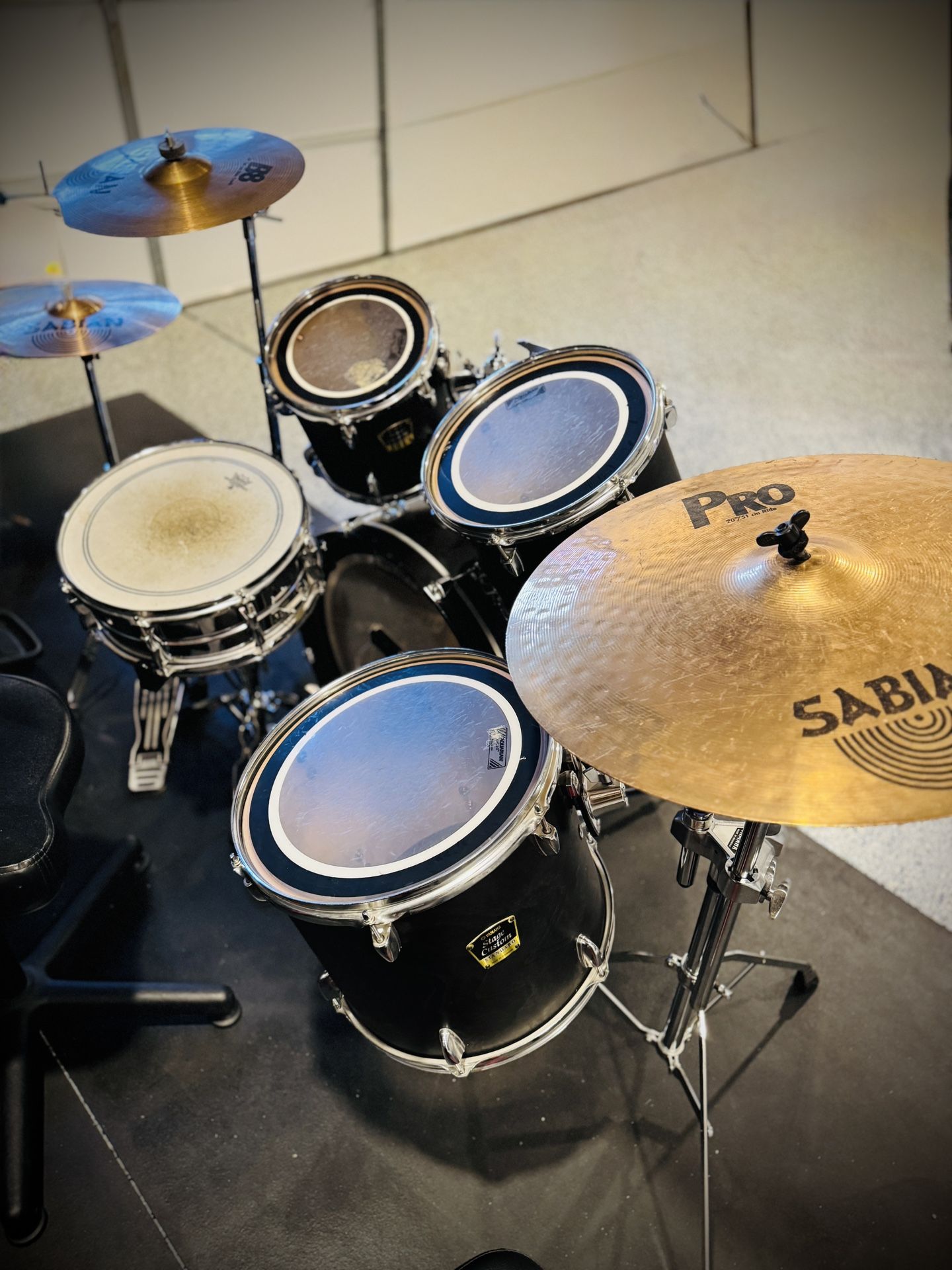 Yamaha Stage Custom-Full Drum Set- Great Condition